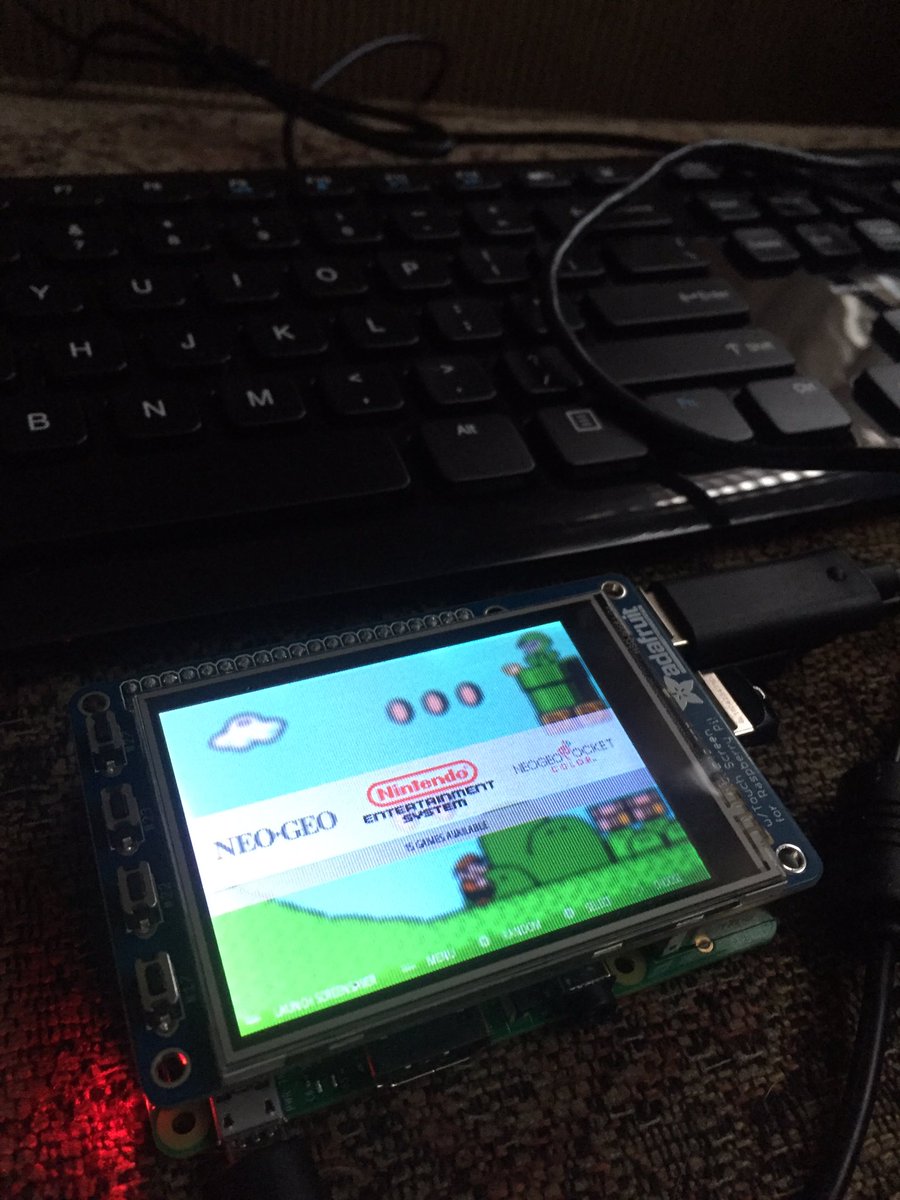 trufun202's tweet photo. Progress! #pigrrl2 #retropie https://t.co/HyuLhJUEaN