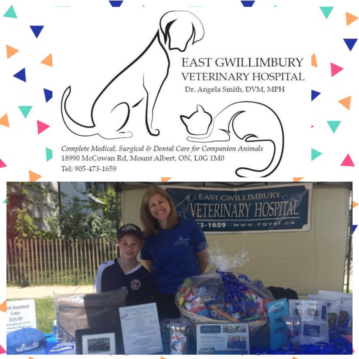 EGEaglesAtomA's tweet photo. Thanks to our Silver Sponsor EG Vet Hospital!  Stop in to see them to keep your pets healthy! egvet.ca https://t.co/IKRR7YqmYR