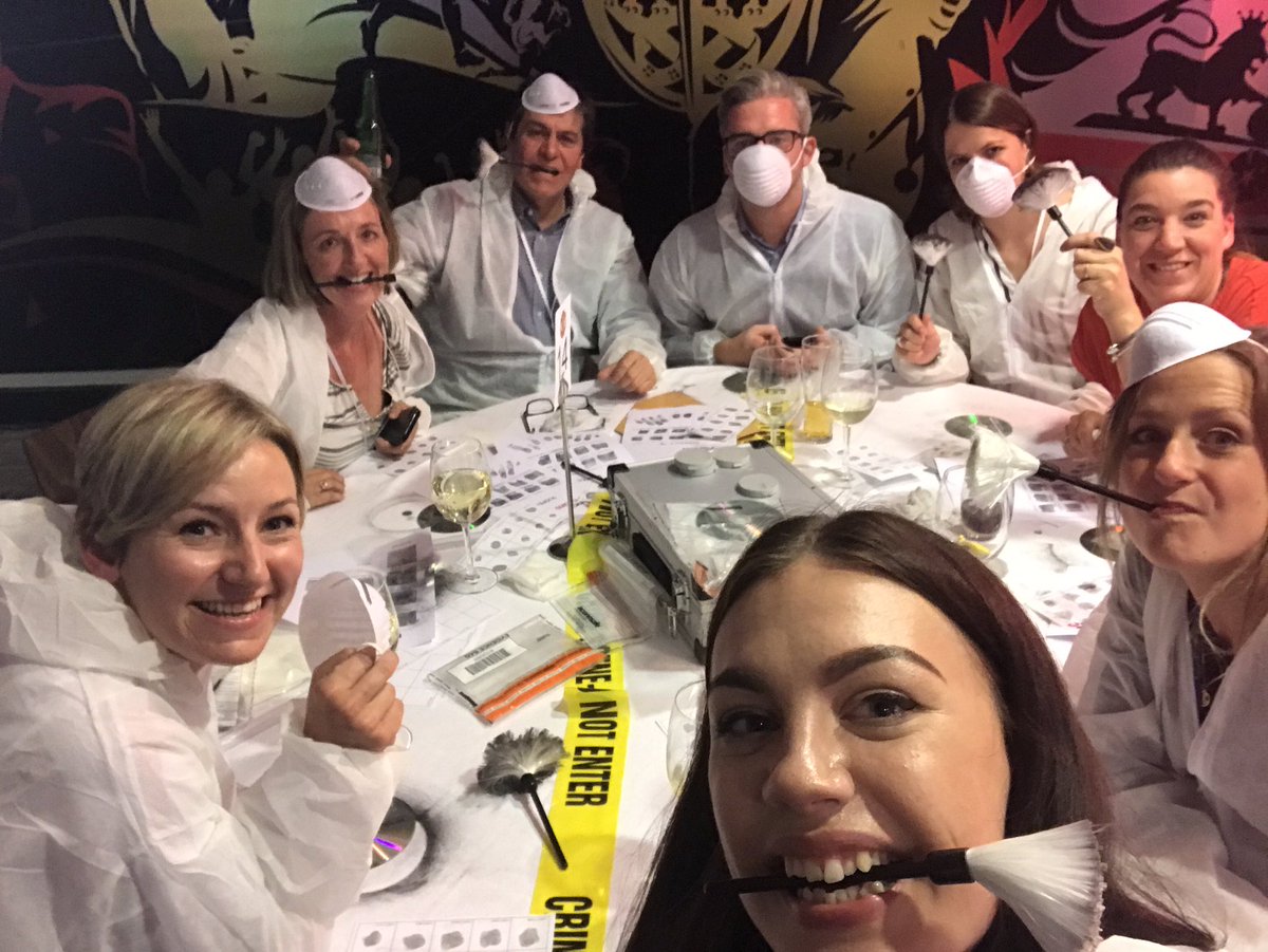 theeventscom's tweet photo. @RA_EventsLtd #CITForum #table14 #thekilling #winners #dustingforprints https://t.co/PDPzKDIRha