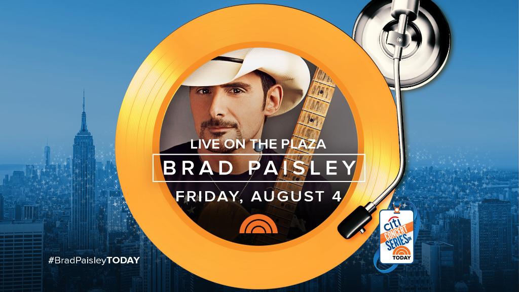 Brad Paisley TODAY