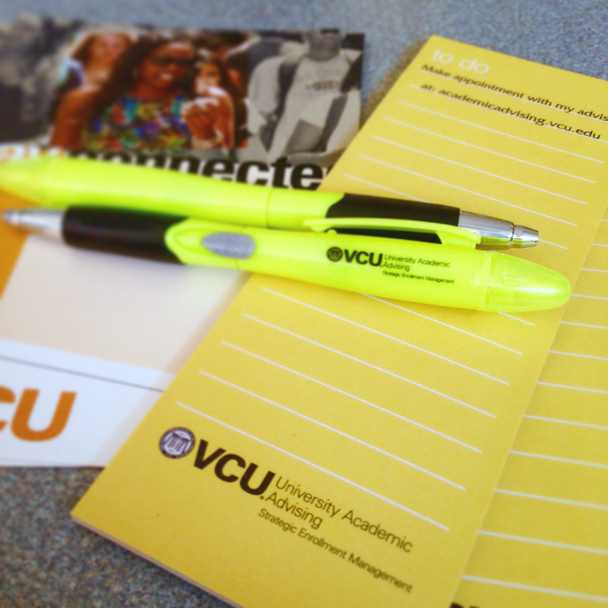 VCU_Advising's tweet photo. So much #swag at #vcunso 😎 If you couldn't tell, we're super happy you're here (and we want you to visit us) #vcuuaa #vcunso2017 #vcu21 #vcu https://t.co/xQvGmXxILs