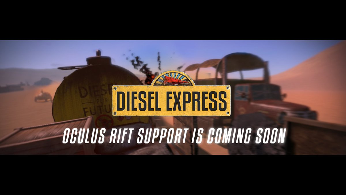Oculus Rift support is coming soon to Diesel Express VR... #virtualreality #vr #oculus #technology #gaming #oculusrift #tech #fun