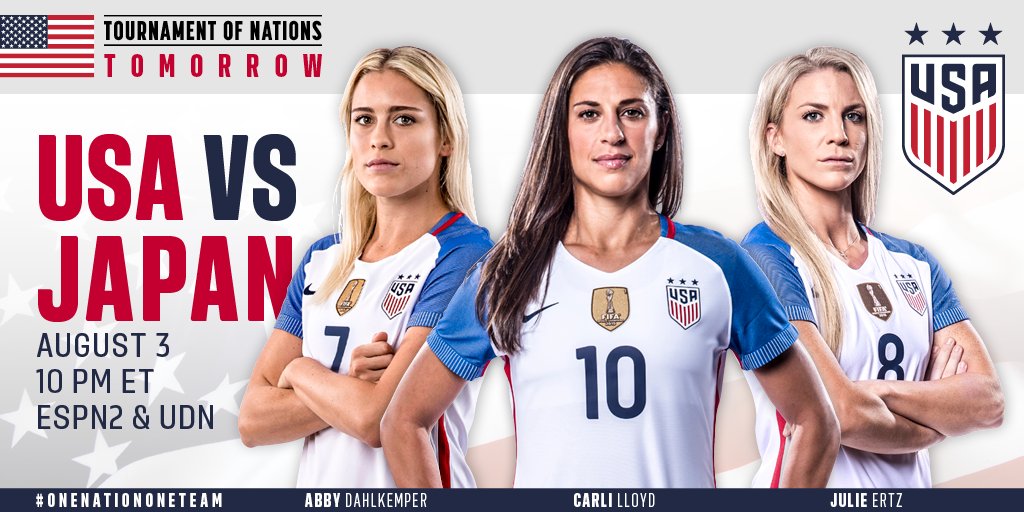 The #USWNT takes Tinseltown ✨! Join us tomorrow for the #ToN2017 finale.

Upgrades: ussoc.cr/upgraea22
Tickets: ussoc.cr/ToN17LA