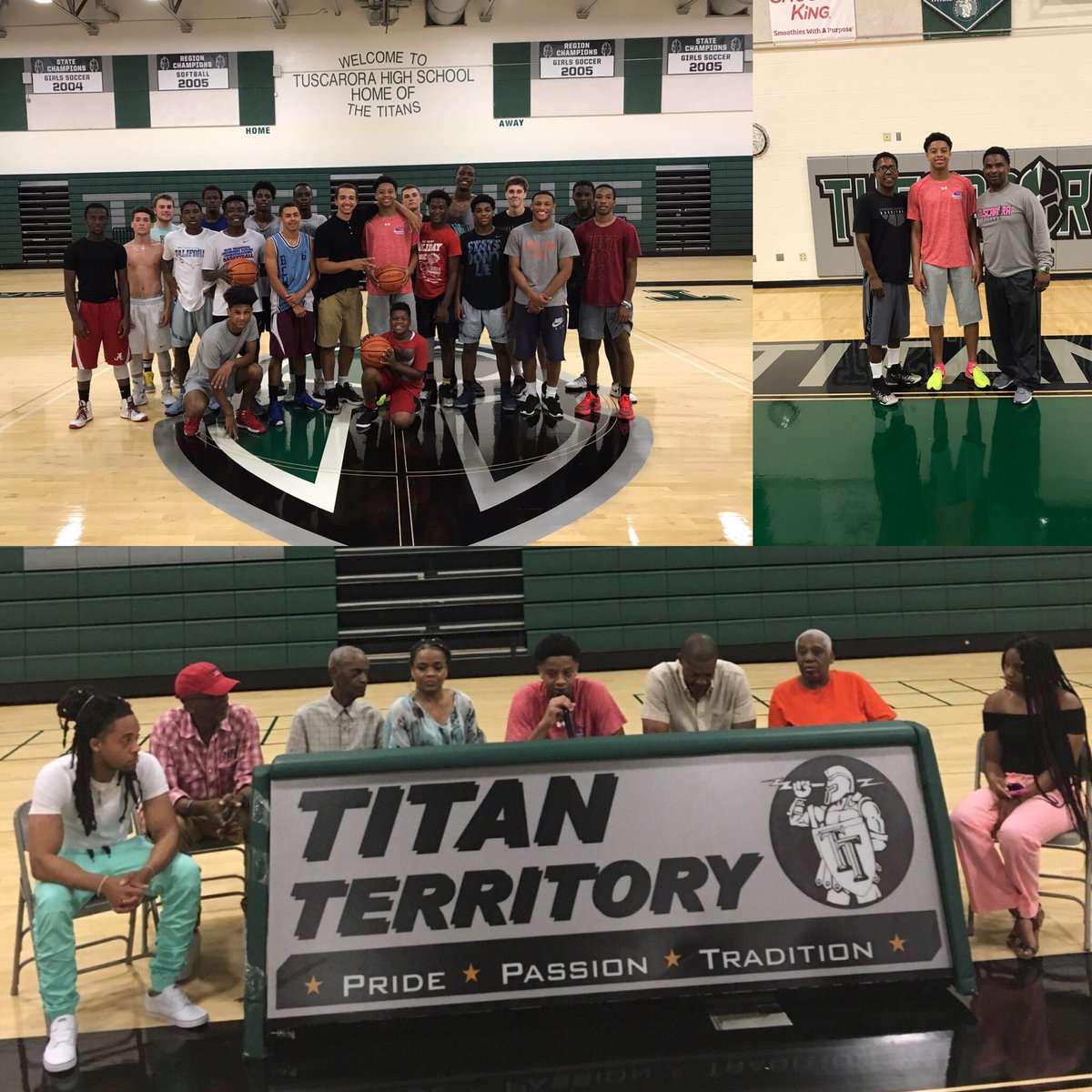 TitansBBBall01's tweet photo. Blessings At Tuscarora Congrats @Obenoel1 signing with @RiverHawkNation. @THSTitans @FrederickSports #HardWorkPaysOff #TrustTheProcess https://t.co/HCWO2aU072