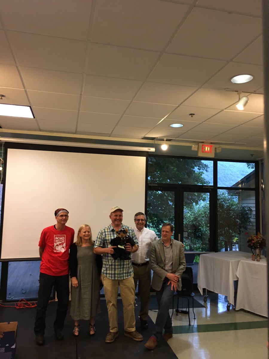 Annnd the winner is....Sugar Bob and his smoked maple syrup and maple sriracha! #roadpitch2017 #sovt