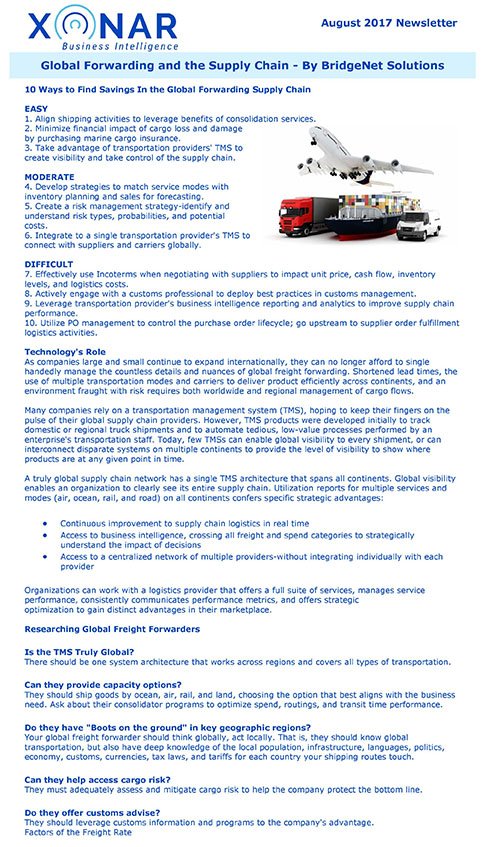 BridgeNetInc's tweet image. August Newsletter - Global Forwarding and the Supply Chain - goo.gl/vrtjeb