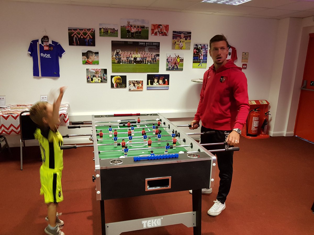 CliveHarrison's tweet photo. Excited to deliver the @OfficialECFC @JuniorGrecians Family Zone with @swalksy7 &amp; Volunteers Over to the City Juniors on Sat Enjoy! #jgzone https://t.co/lVI8Z9BcOm