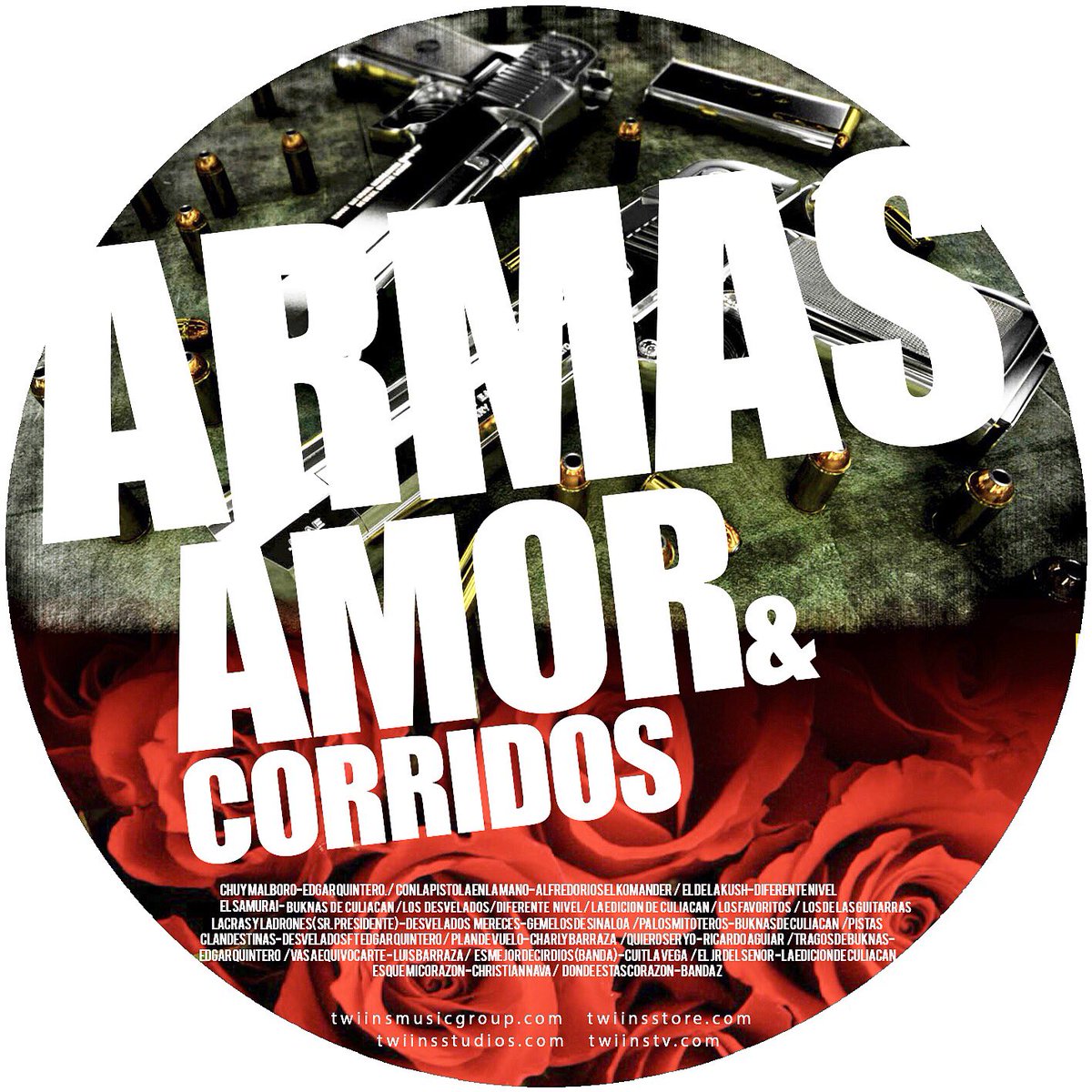 PuroTwiins's tweet photo. #armasamor&corridos #newalbum #purotwiins #16tracks #15artists #corridos #romanticas #twiinscorporation #itunes #spotify https://t.co/TlJluZqfOZ