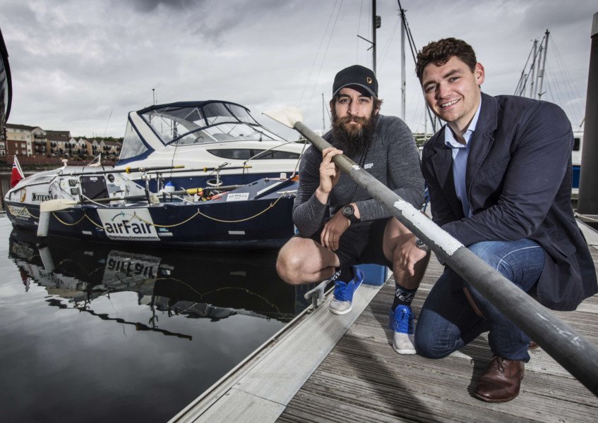 cramlingtoncouk's tweet photo. Ex-Marine bids to row across the Atlantic https://t.co/kltaQKKU4w #cramlington https://t.co/S5y6ov4FaW