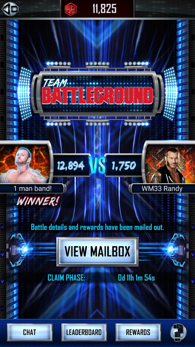 1ManBandTeam's tweet photo. 1ManBand had no problem taking this last TBG 12,894-1,750 Great job 1MB! That's Win 27 #WWESuperCard #AnonymousPlayer https://t.co/iL11vlkQAK