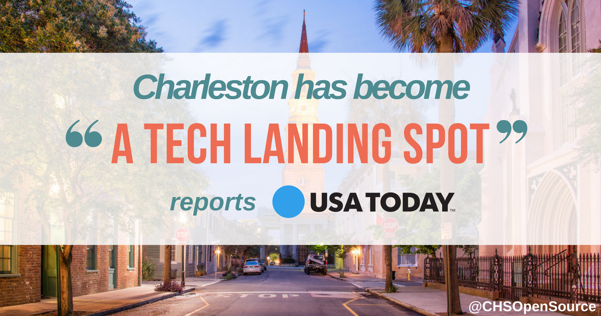 gritcoin's tweet photo. #Charleston's tech scene is attracting talent &amp; companies from across the country, reports @USAToday #CHStech - https://t.co/o1wj2q7yfR https://t.co/ZKd8QDi4Ae