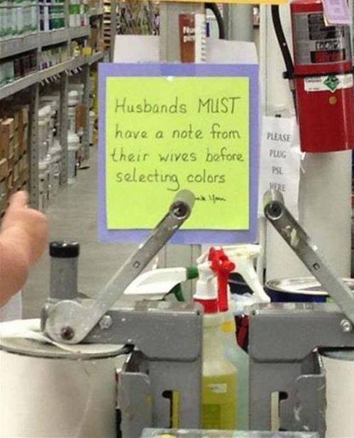 Do you think we need this sign in our stores?  #paint