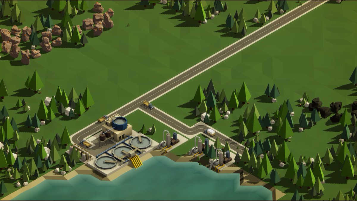 ProjectAutomata's tweet image. Whew, finally added new trees, rocks, doodads and perfected the palette a bit more. Enjoy! #madewithunity #indiedev #gamedev