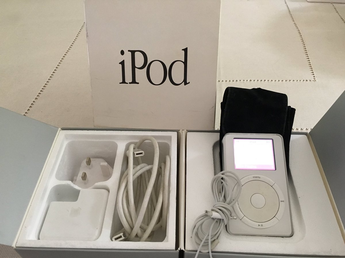OnceLovedShop's tweet image. Original 1st edition #Apple #iPod, #clickwheel. Fully working ebay.co.uk/itm/2727793490…
