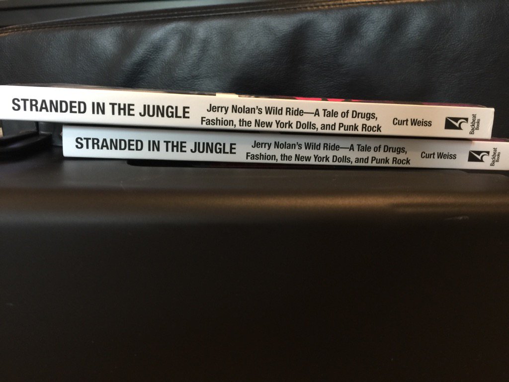 Curtweiss's tweet photo. Coming 10/17... #strandedinthejungle #Lamf #jerrynolan #nydolls https://t.co/1u9gLgBzfT