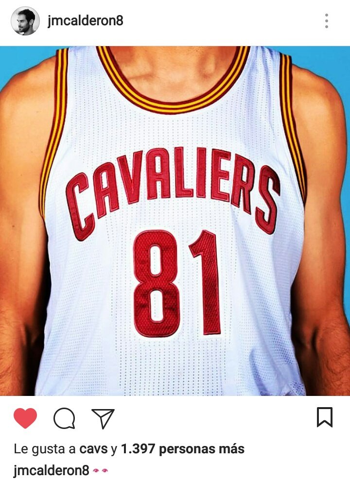 NBATercerEquipo's tweet photo. José Manuel Calderon anuncia que lucirá el dorsal #81 en los Cavaliers...

Él estuvo presente en los 81 Puntos de Kobe Bryant 🤔🤔🤔 https://t.co/0cq6ZZDoAT