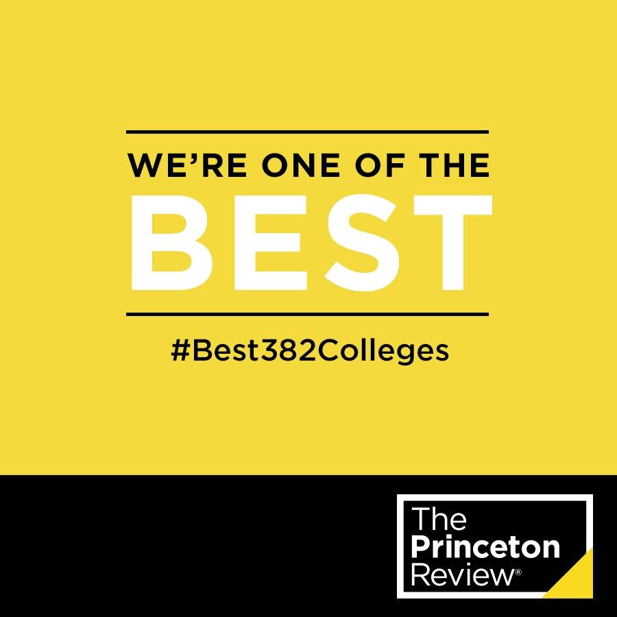 Still the best! Wagner has been selected for <a href="/ThePrincetonRev/">The Princeton Review</a> "Best 382 Colleges." #Best382Colleges wagner.edu/newsroom/wagne…