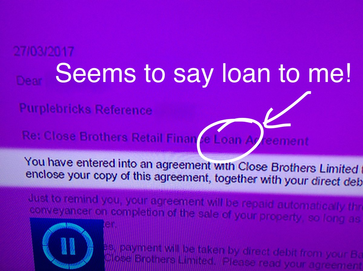 LocationEast's tweet image. MIchael Bruce on @BBCRadio4 states never a loan. Always &quot;unregulated facility agreement&quot; but in @BBCWatchdog cobranded letter states loan 🤔🤔