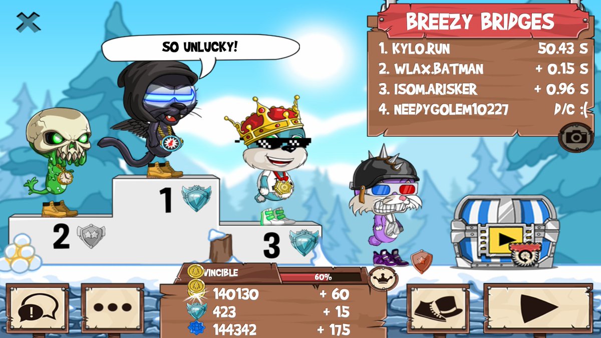 Tbonez2125's tweet photo. Want to catch an L? #funrun2 #Batman #Arisker #NeedyGolem10227 https://t.co/8SQSefk73x