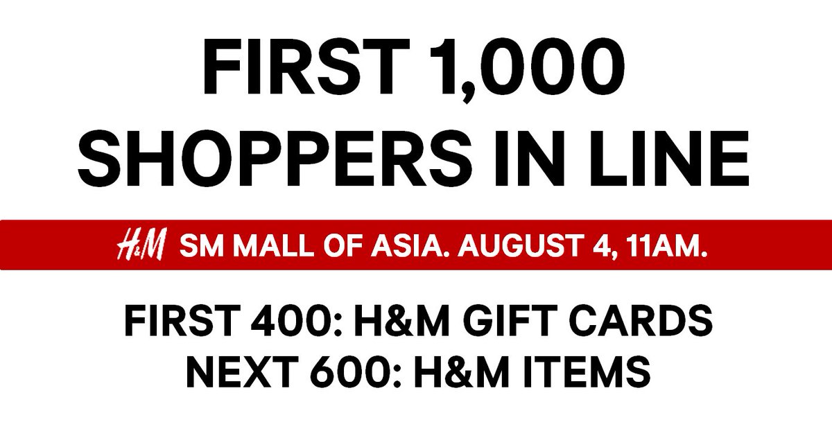 h&m moa