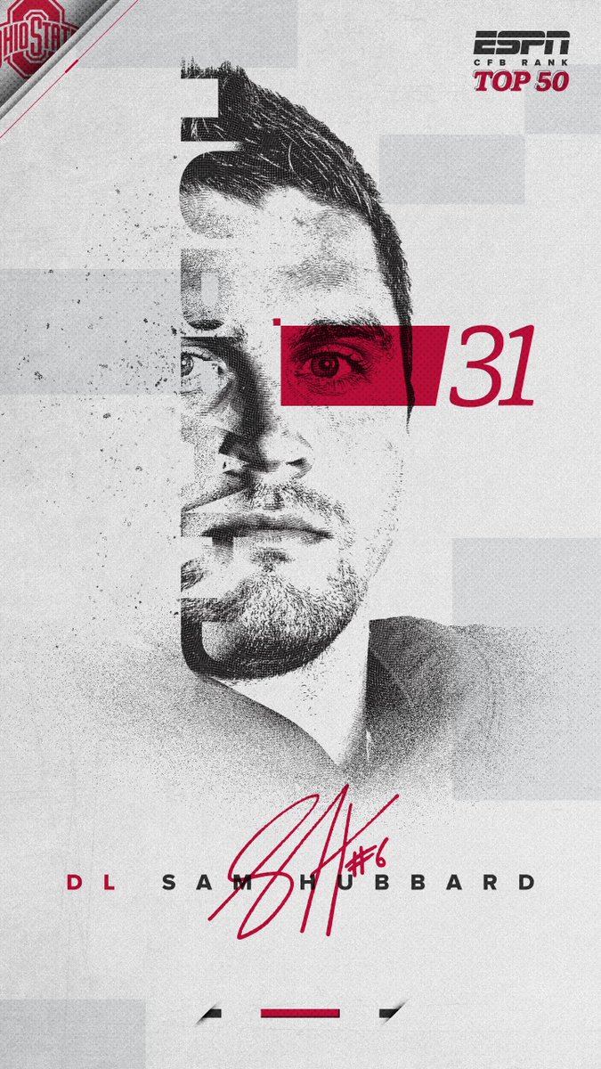 SammySilv's tweet photo. 4️⃣ Bucks crack @espn #CFBrank Top5️⃣0️⃣
#GoBucks #OneStrong https://t.co/IlrLVXRynH