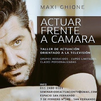 mguinzburg's tweet photo. No sólo es buen actor y buen profe, sino que es lindo pibe... tres buenas razones para tenerlo en cuenta! @MaxiGhione https://t.co/BQ0sTdQe68