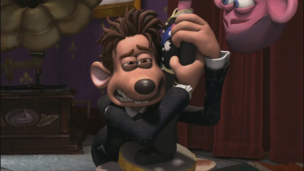 смывайся 2006. смывайся 2006 родди. смывайся 2006. смывайся родди. Flushed away.