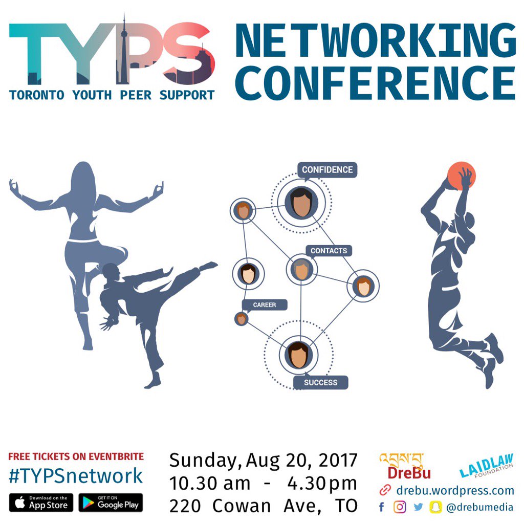 DreBuMedia's tweet photo. Save the date! #TYPSNetwork conference August 20, Sunday Parkdale @viraniarif @laidlawfdn thanks for your support! https://t.co/ZUk12mkl0K