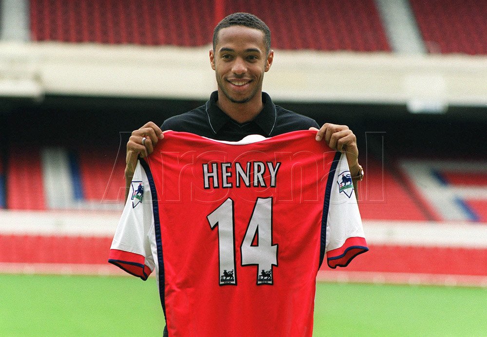 Happy 44th Birthday to the greatest Premier League player of all time, King Thierry Henry   