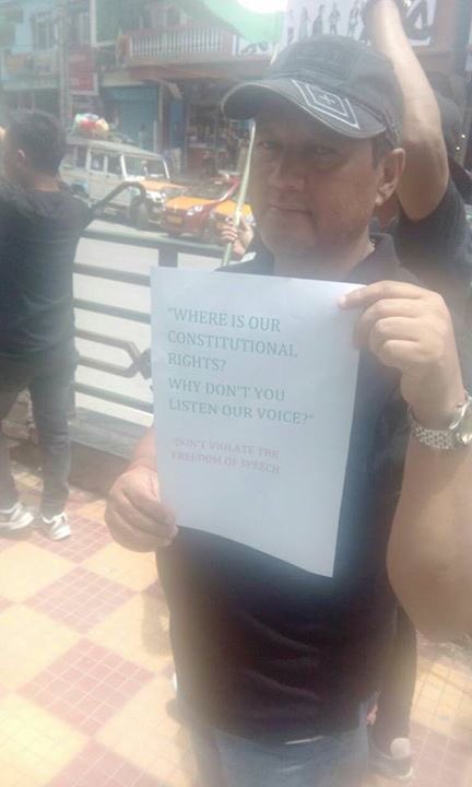 GorkhalandUtd's tweet photo. #Ranipool #Sikkim #GlobalGorkhalandUnityMarch
#Gorkhaland always in our hearts
#JaiGorkha #StayStrongDarjeeling #StrongerTogether https://t.co/UsfqHNcsIs