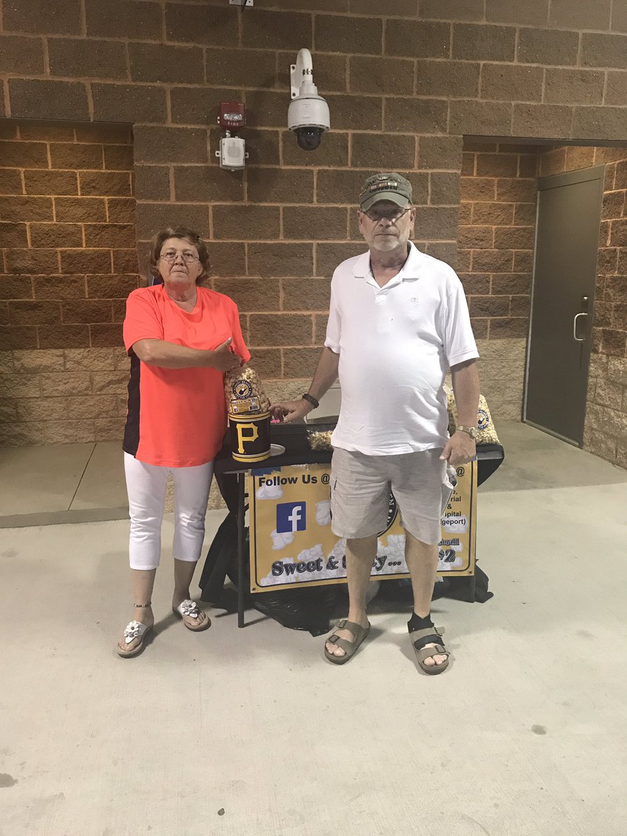 ahkettlecorn's tweet image. The winners of tonight's Pirate Tin are Veteran Ron Lazenby and his awesome wife Marcia!! Thank you all for your business, much appreciated!