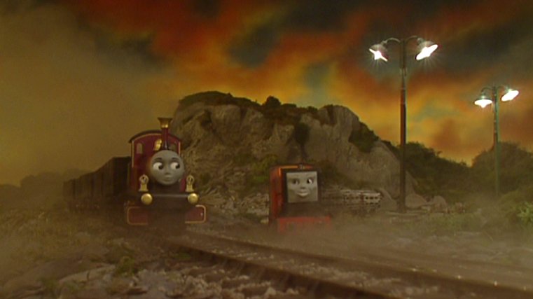 Lady and Rusty both appeared to Thomas in a dream of his.