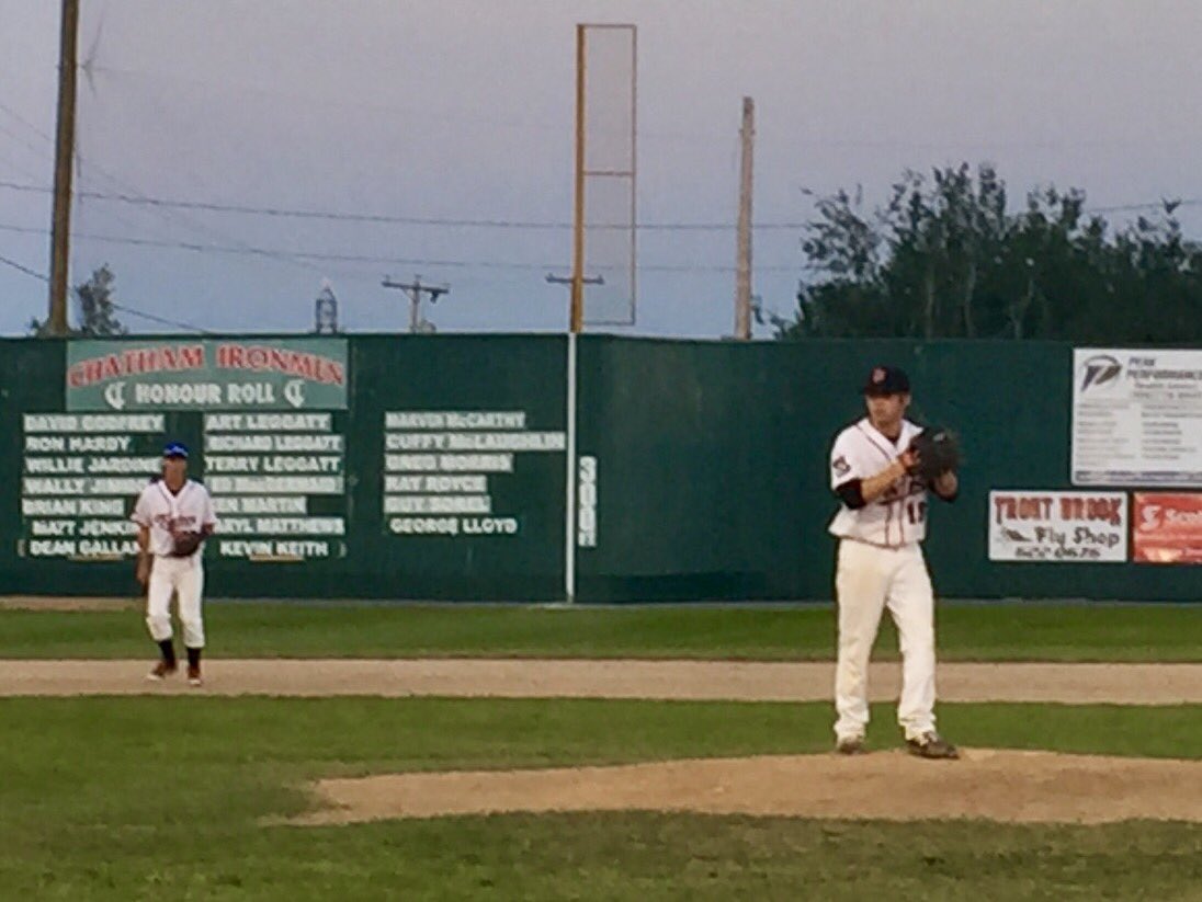 MiramichiTwins's tweet photo. Miramichi Midget AAA Twins stay hot with 5-3 win over Fredericton on Wednesday night at Ironmen Field. Improve 1st place record to 12-3 https://t.co/iKDGWtvJOg