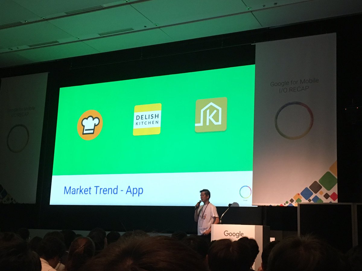 Today is #GoogleForMobile I/O recap, and my first Japanese conference by the way :)