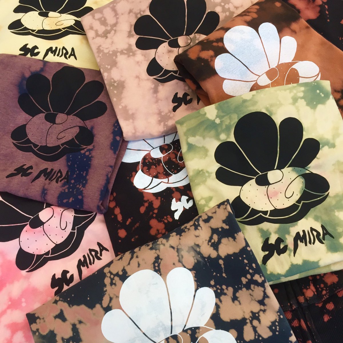 handmade by us 4 u 😮😍 art: <a href="/lovematea/">somebody else</a> #band #merch #custom #tshirts