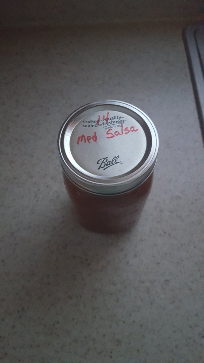 WadoRigs's tweet photo. About to crack open my last jar of Dad's salsa. #selsa @trignell5 @DerekRignell 😓 https://t.co/8dwljyIGul