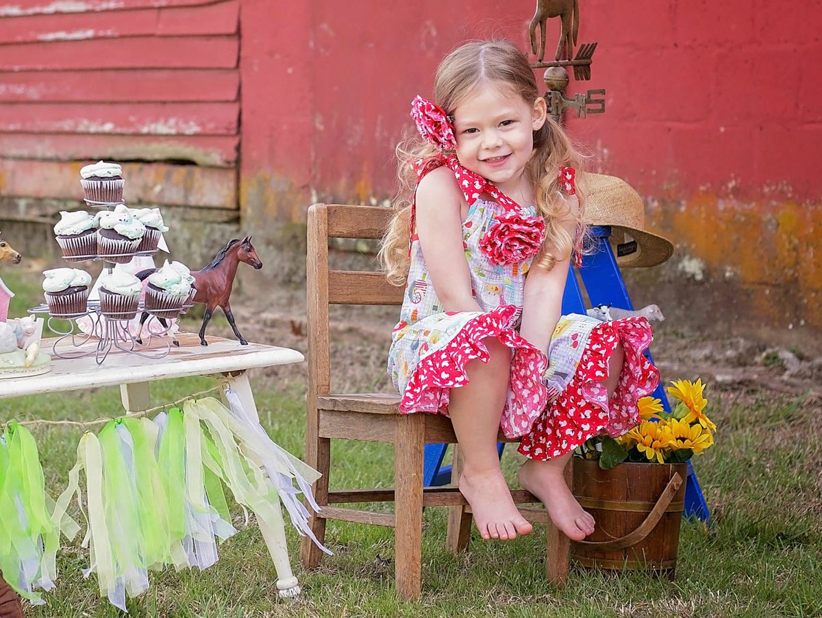 thepinkmice's tweet photo. Girls Barnyard Birthday Outfit - Farm Animal - Toddler Girl Ruffle Pantโฆ https://t.co/pY5vPLHCkD #etsy #FarmBirthday https://t.co/I5iyGSxD6w