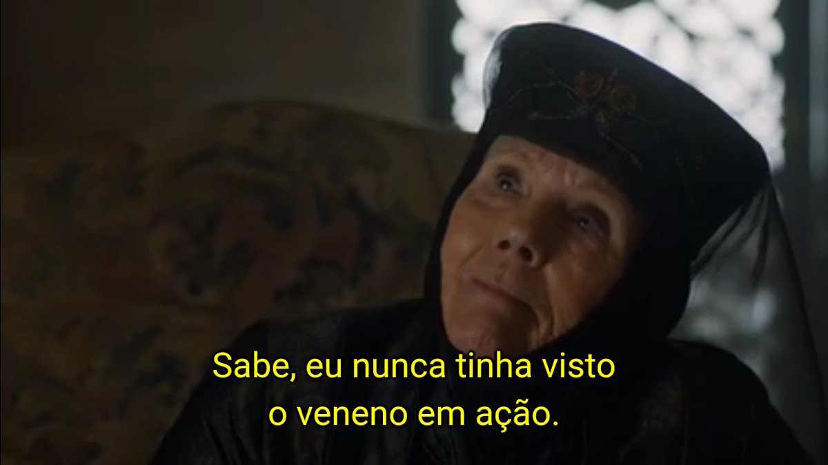 bellyzera's tweet image. Ladies and gentlemen, that was Lady Olenna.