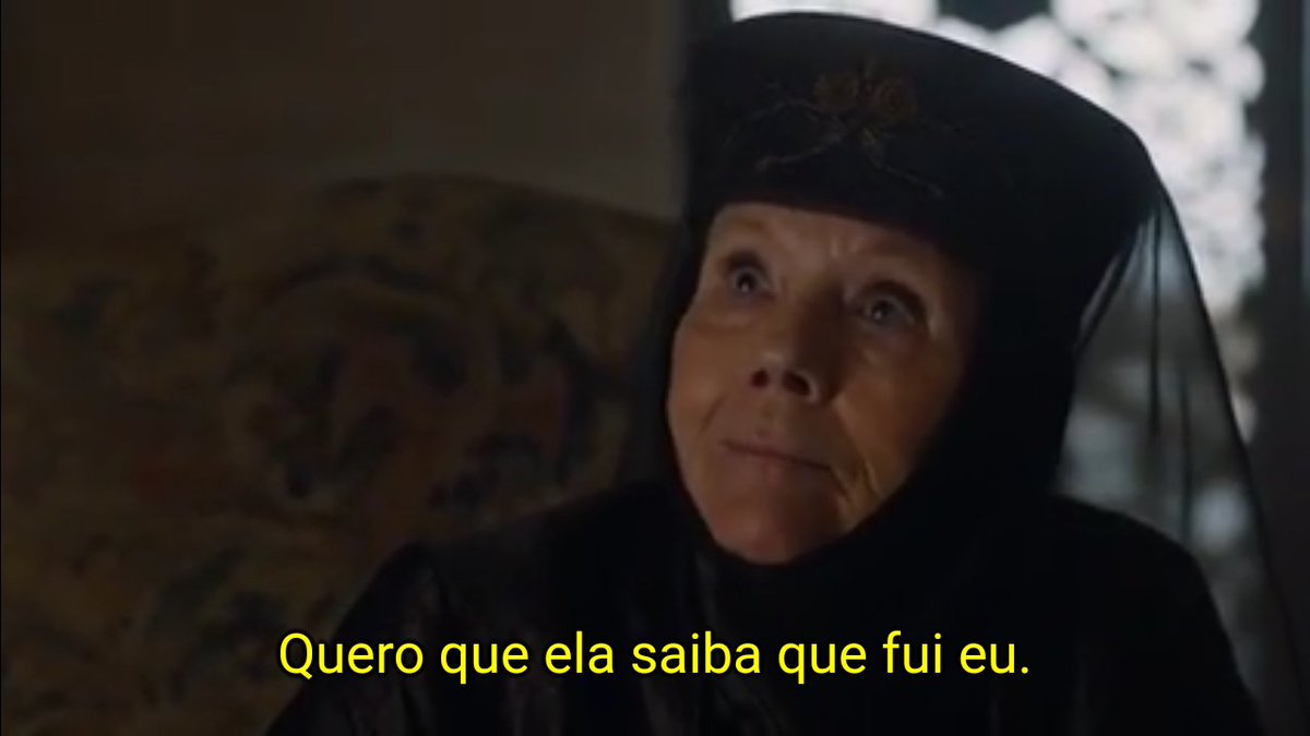 bellyzera's tweet image. Ladies and gentlemen, that was Lady Olenna.