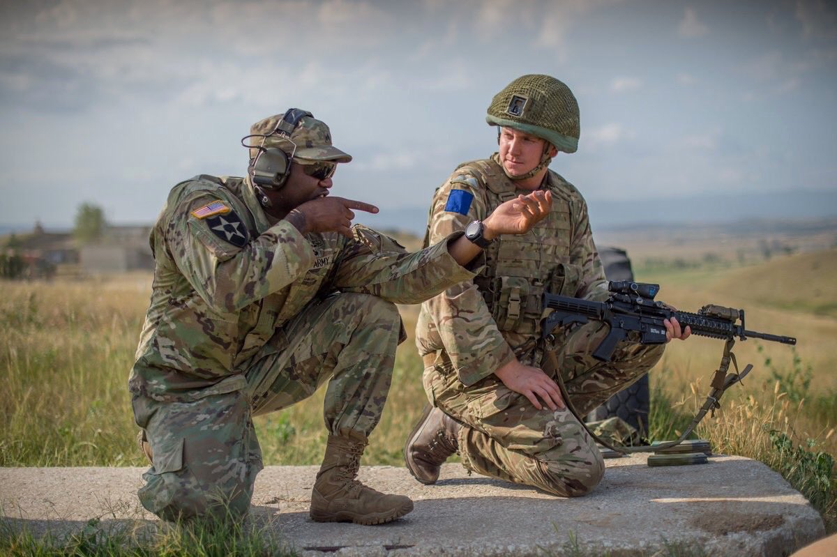MT_Strat's tweet photo. A few photos from Exercise #NoblePartner 2017 currently taking place to support Georgian troops training for #NATO's Response Force https://t.co/1nuZ2jQojN