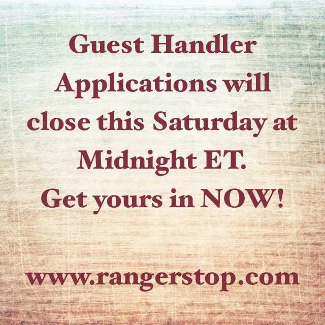 RangerstopCon's tweet photo. Guest Handler applications are closing! https://t.co/KBfiG5TE5j 
#PowerRangers #Orlando #Rangerstop https://t.co/kiux8SmV4H