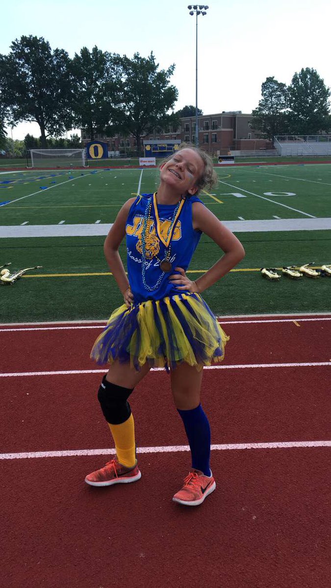 Last day of band camp was a success! We brought the blue and gold! #BandCamp2k17