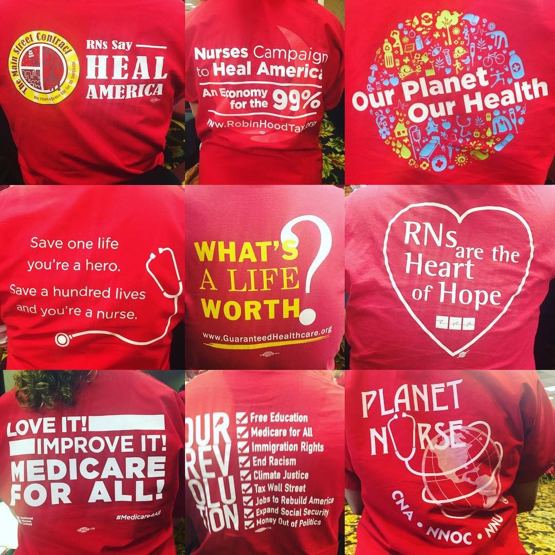 RoseAnnDeMoro's tweet photo. #Nurses are in Bargaining. Employer proposed more proper uniforms.  I think these are the most proper uniforms: https://t.co/UxTTA0KcrQ