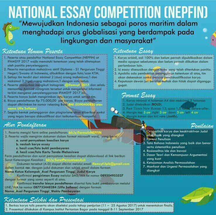 [INFO LOMBA BULAN AGUSTUS]Selamat Siang RC'ers!Info Lomba datang lagi di awal Bulan Agustus ini!Yuk cek info lomba-lomba dibawah ini!