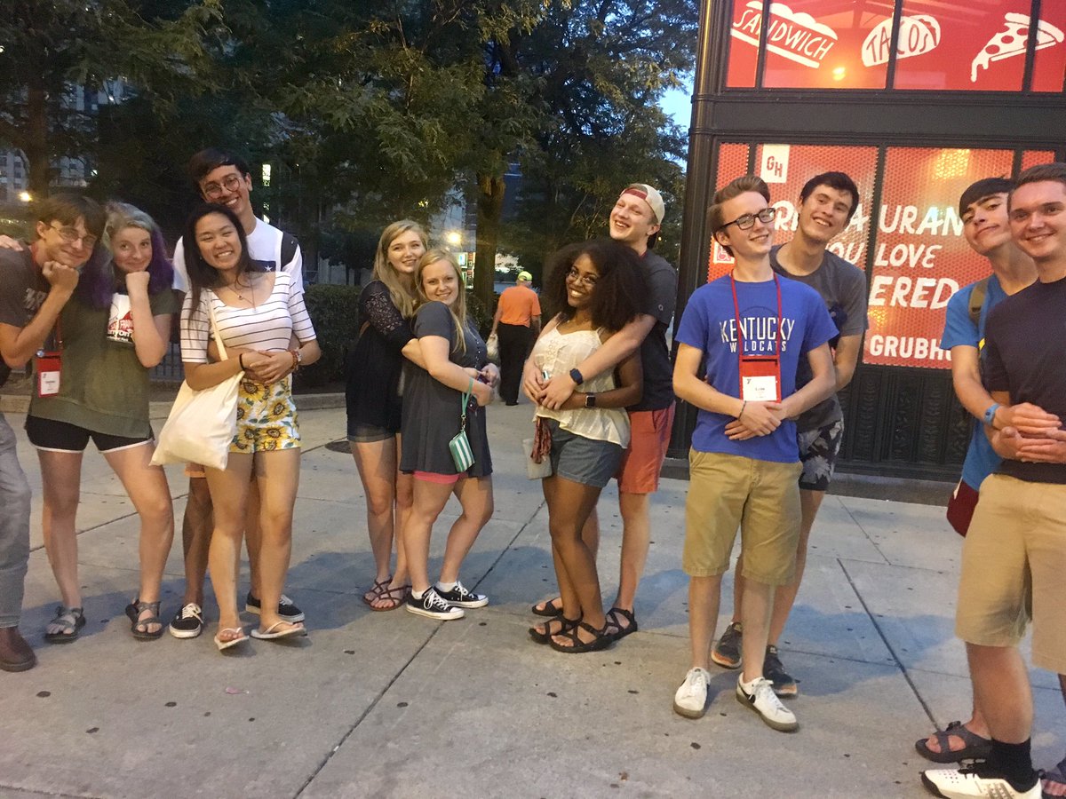 tracykyymca's tweet photo. All smiles after the first day of competition at #NJC2017. We're loving our adventuring and our achieving. #KYlove 💗 https://t.co/ryTdgJZFrB