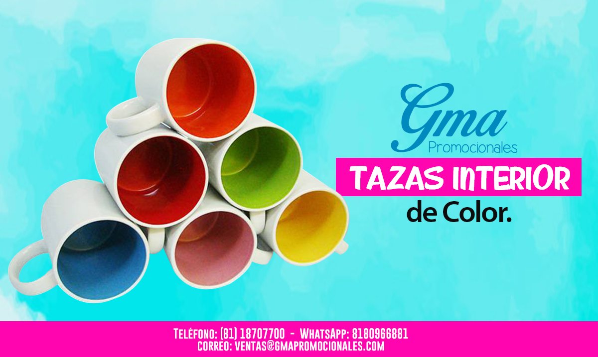 GMAPromo's tweet photo. #Tazas Interior de Color para #Sublimar.
https://t.co/iczQgkdNdM
ventas@gmapromocionales.com Telf: (81) 18 70 77 00 WhatsApp: 8180966881 https://t.co/IqGZ9F0uxQ