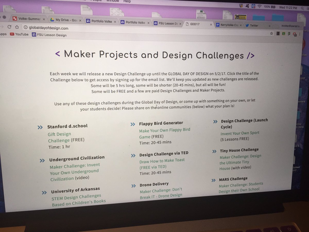kvolke35's tweet photo. I am so captivated by these projects &amp; challenges! Learning so much from #GDD17 #gafefsu https://t.co/AN5QFLWZEX