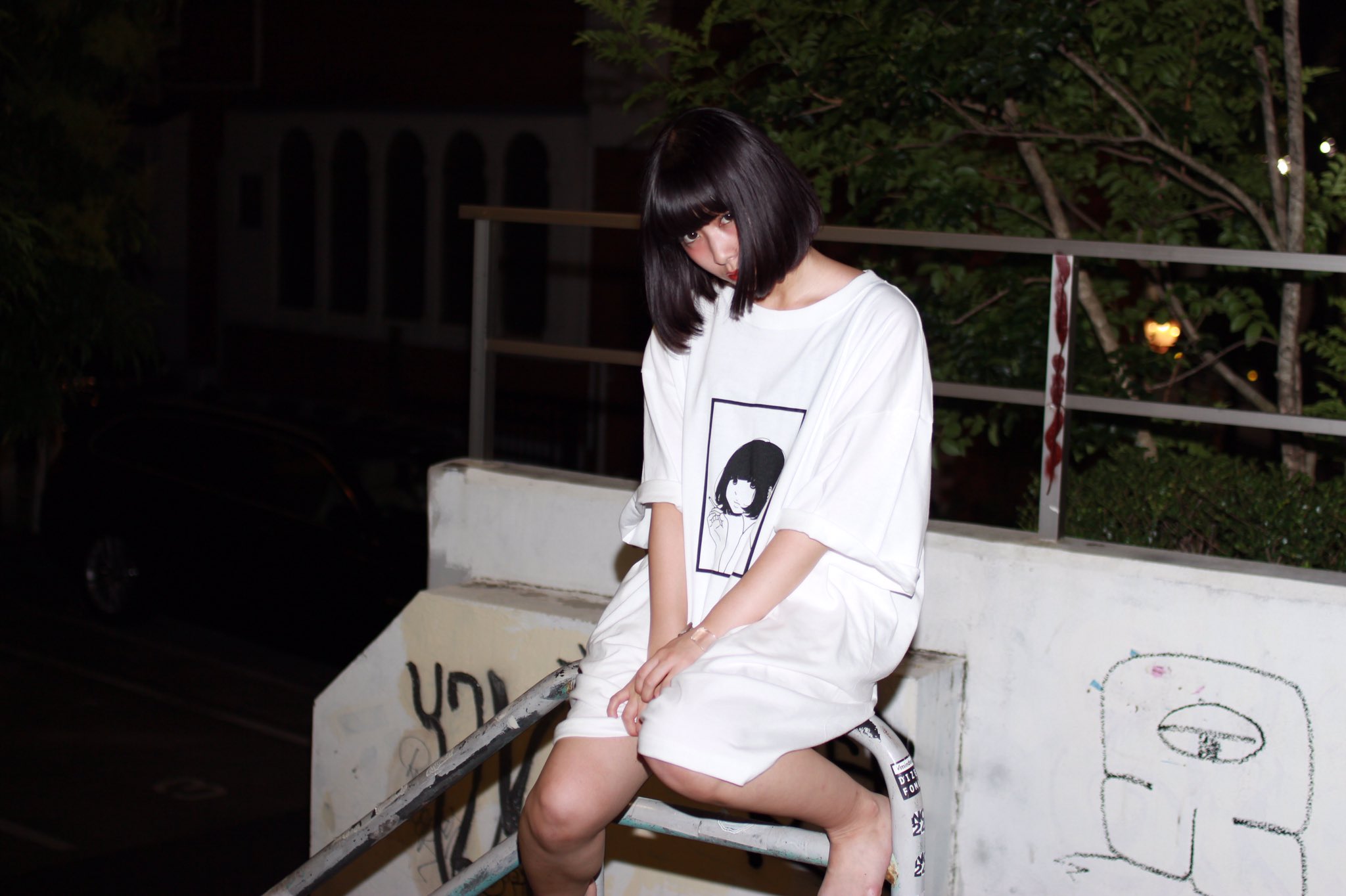 夕海 0.14 hao Tシャツ tee XL white 白 | hartwellspremium.com