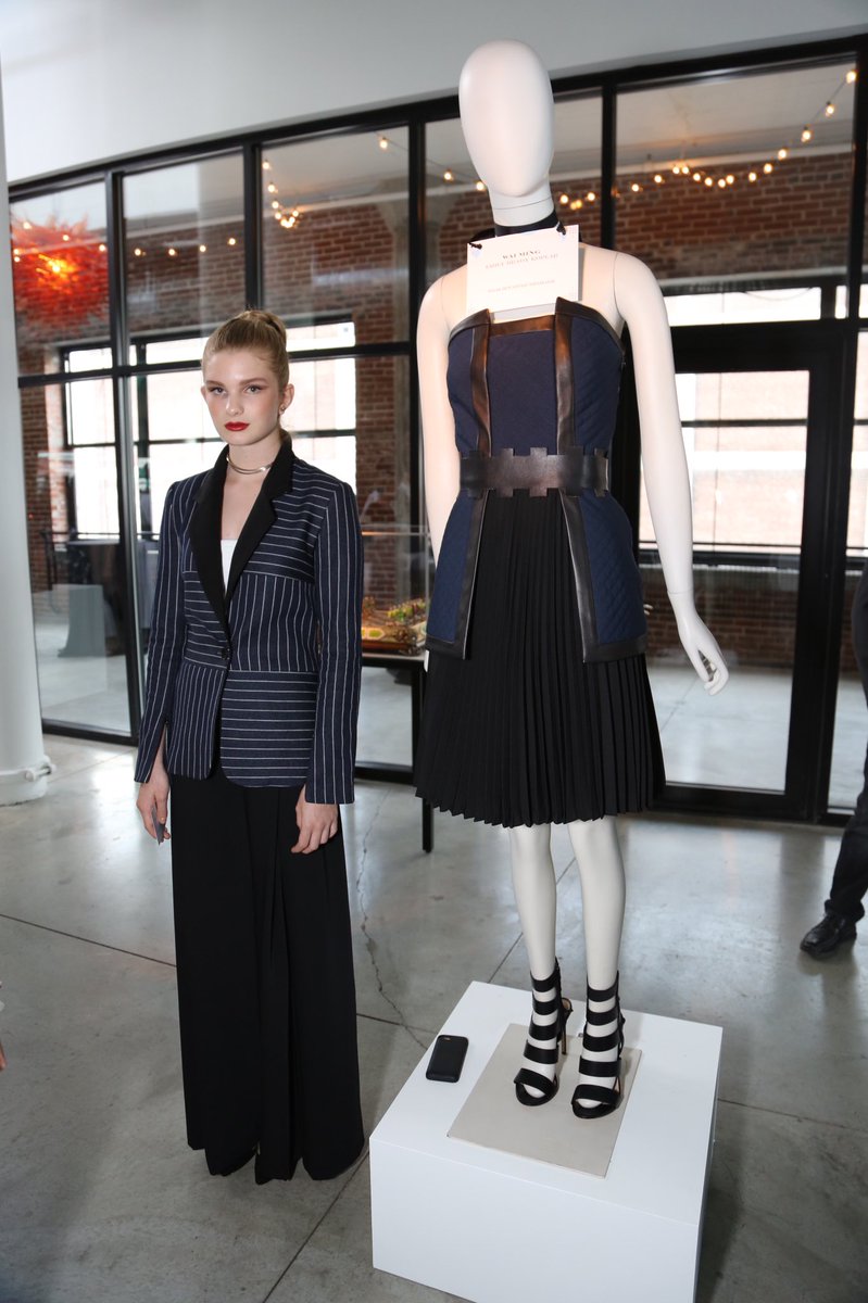 waimingworld's tweet photo. Two custom Wai Ming looks- thank you to everyone who came out &amp; helped us take home the "People's Choice" award! https://t.co/D9itMN1hRj