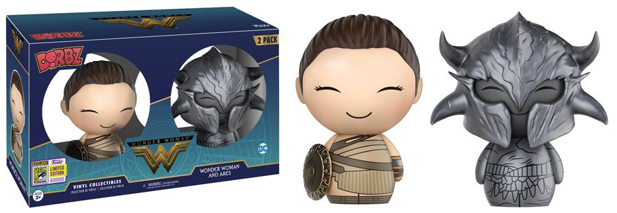OriginalFunko's tweet photo. RT &amp; follow @OriginalFunko for the chance to win an #SDCC 2017 exclusive Wonder Woman and Ares Dorbz 2-pack! https://t.co/y9UoZ3G6Wp